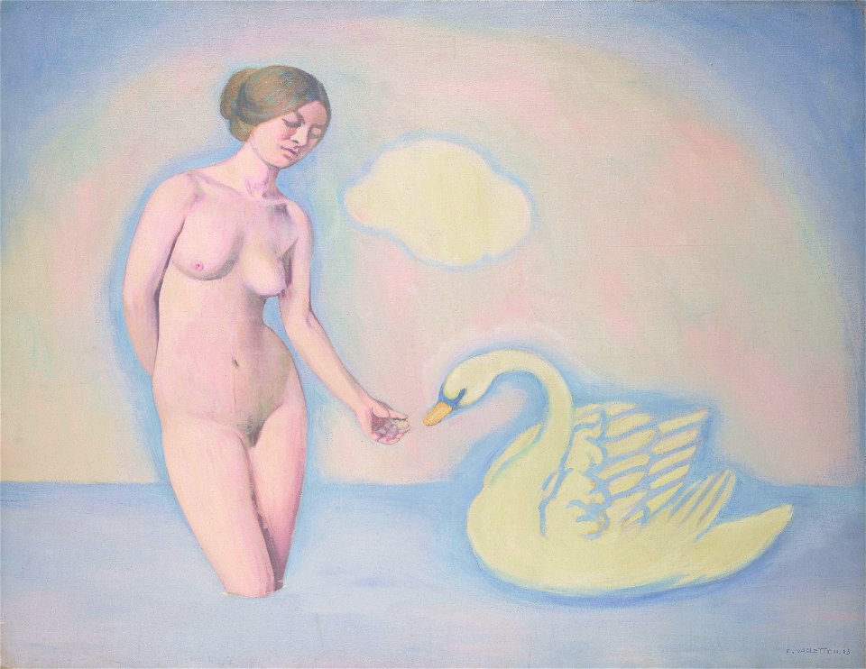 Vallotton - Femme au cygne, 6194954