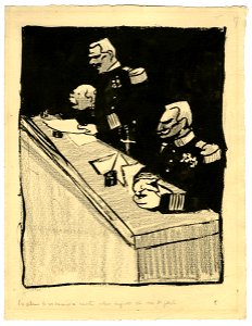 Vallotton - Crimes et Châtiments En plus le condamné..., 1901, E 2008-0034