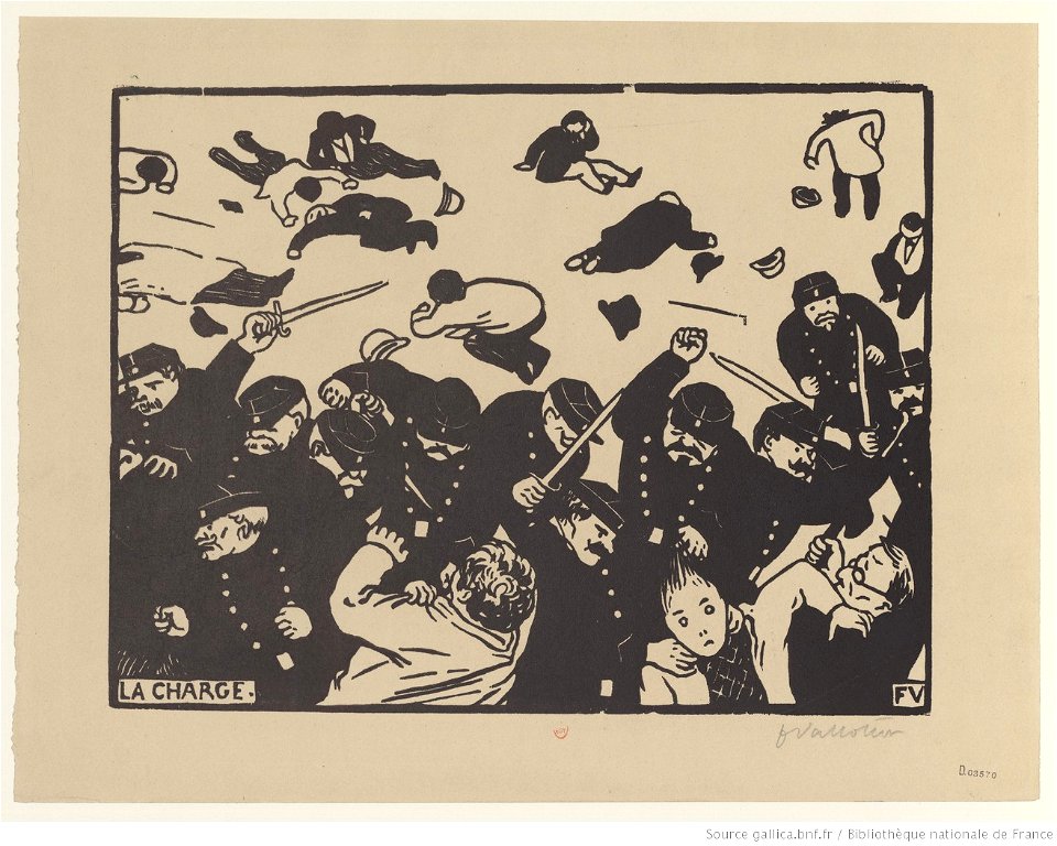 Vallotton - La charge, btv1b6951682g