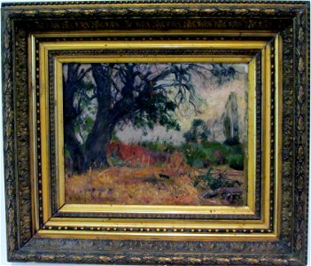 Valenzuela Llanos A - Paisaje ost 28x37 MK framed