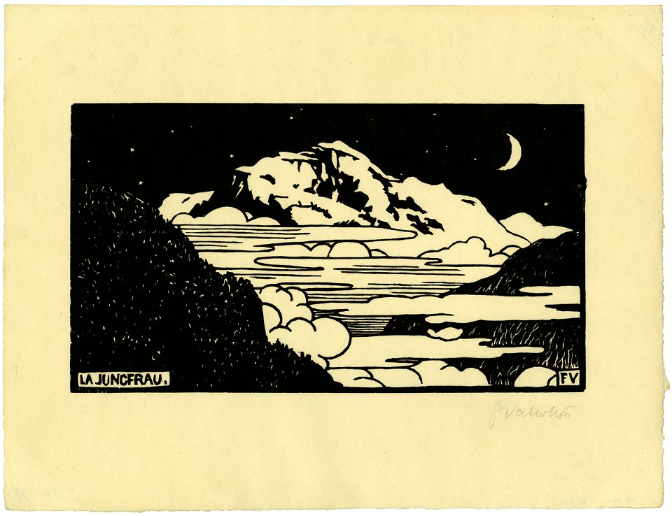 Vallotton - La Jungfrau, E 79-0480