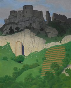 Vallotton - Le château Gaillard, 1924, Inv. 625
