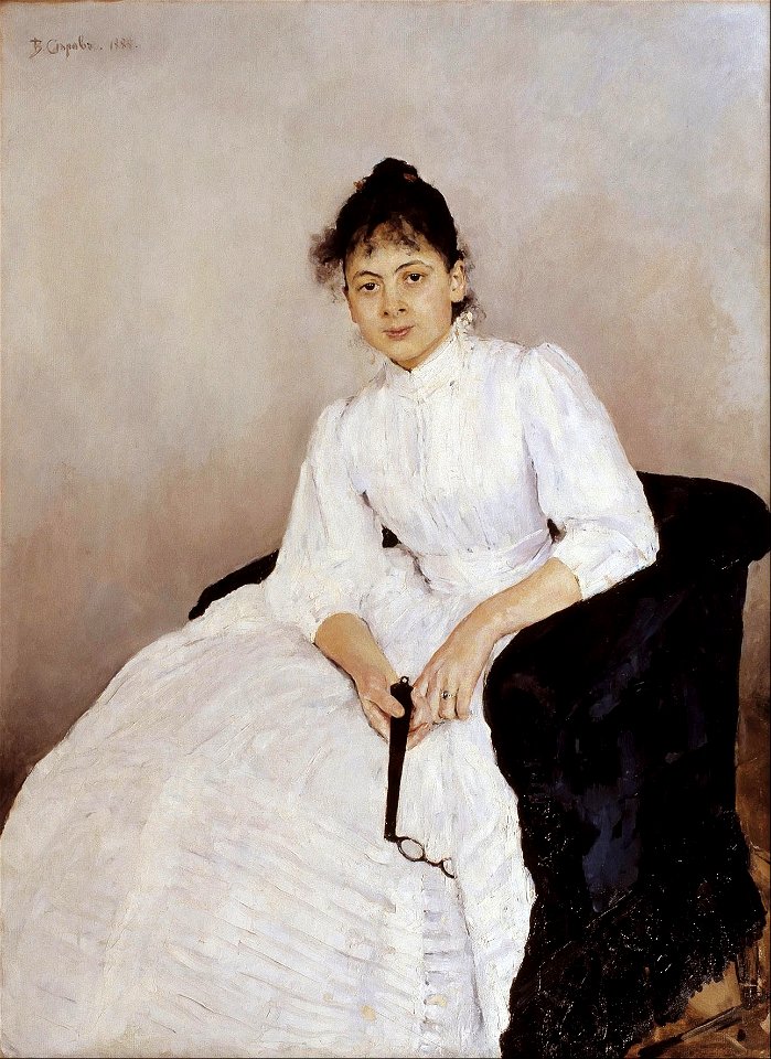 Valentin Alexandrovich Serov - Portrait of Maria F. Jakuntjikova - Google Art Project