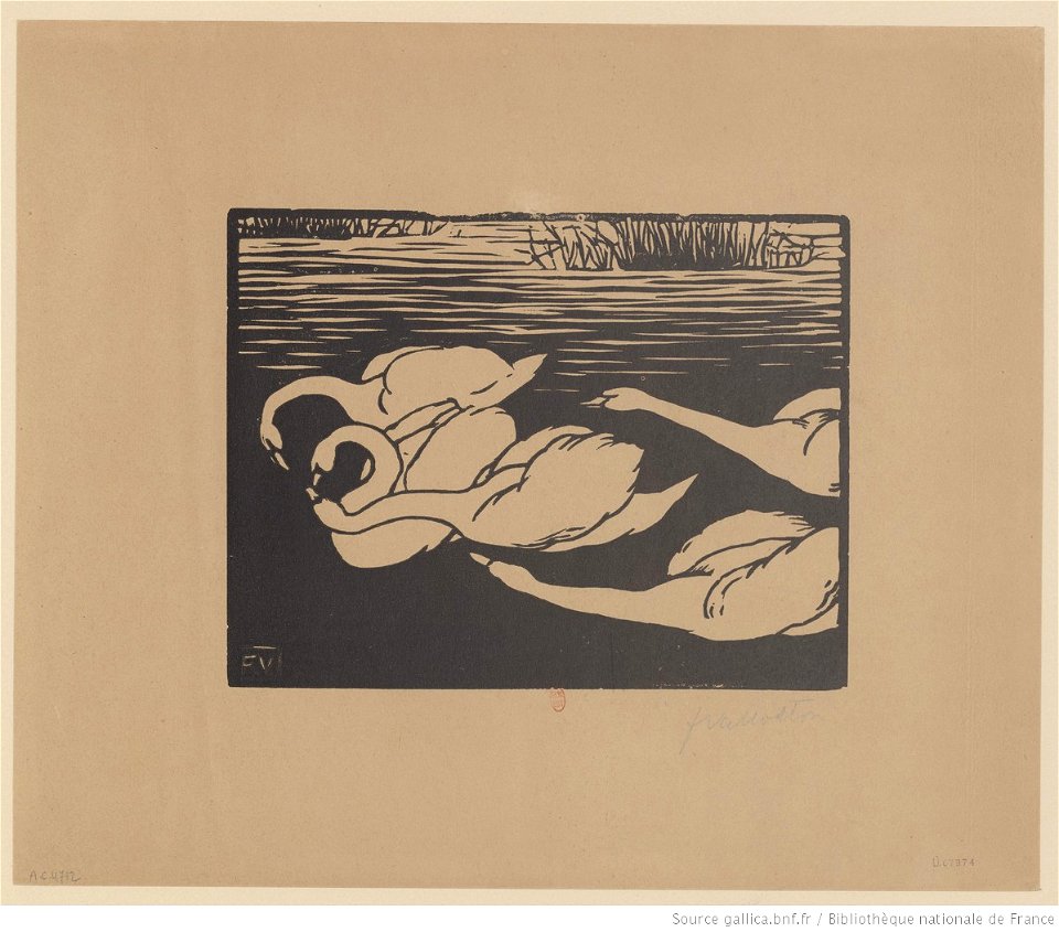 Vallotton - Les cygnes, btv1b6951655k