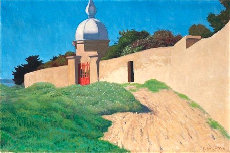 Vallotton - KIOSQUE AU MOURILLON, lot.54 (cropped)