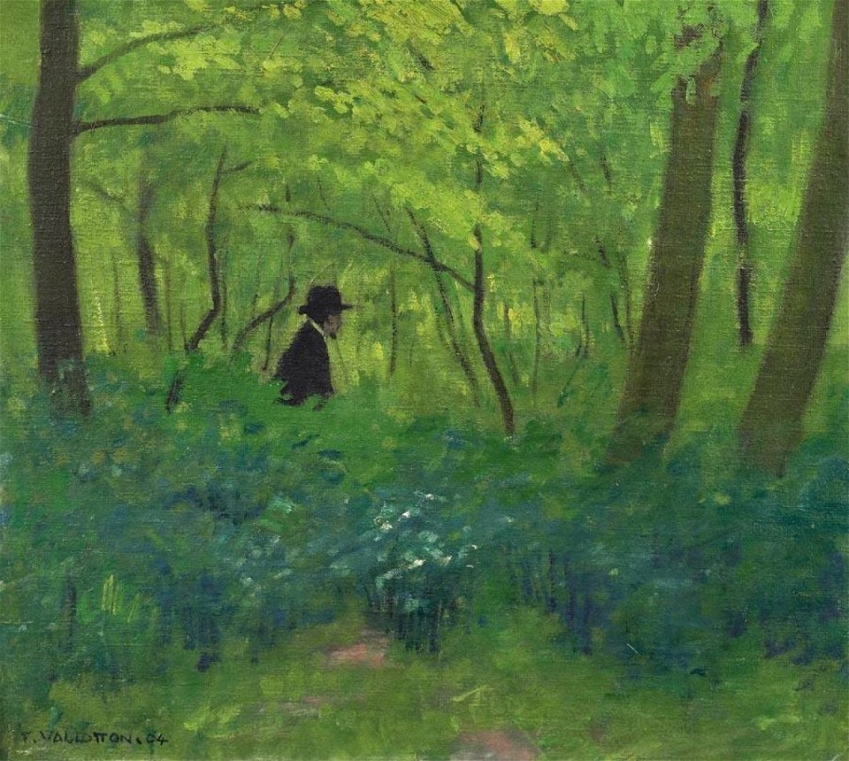 Vallotton - LE SATYRE AU BOIS DE BOULOGNE, 1904, lot.21 (cropped)