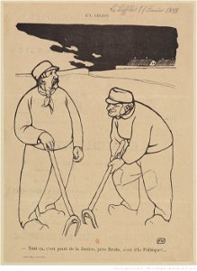 Vallotton - Le sifflet. 17 février 1898, btv1b69517711