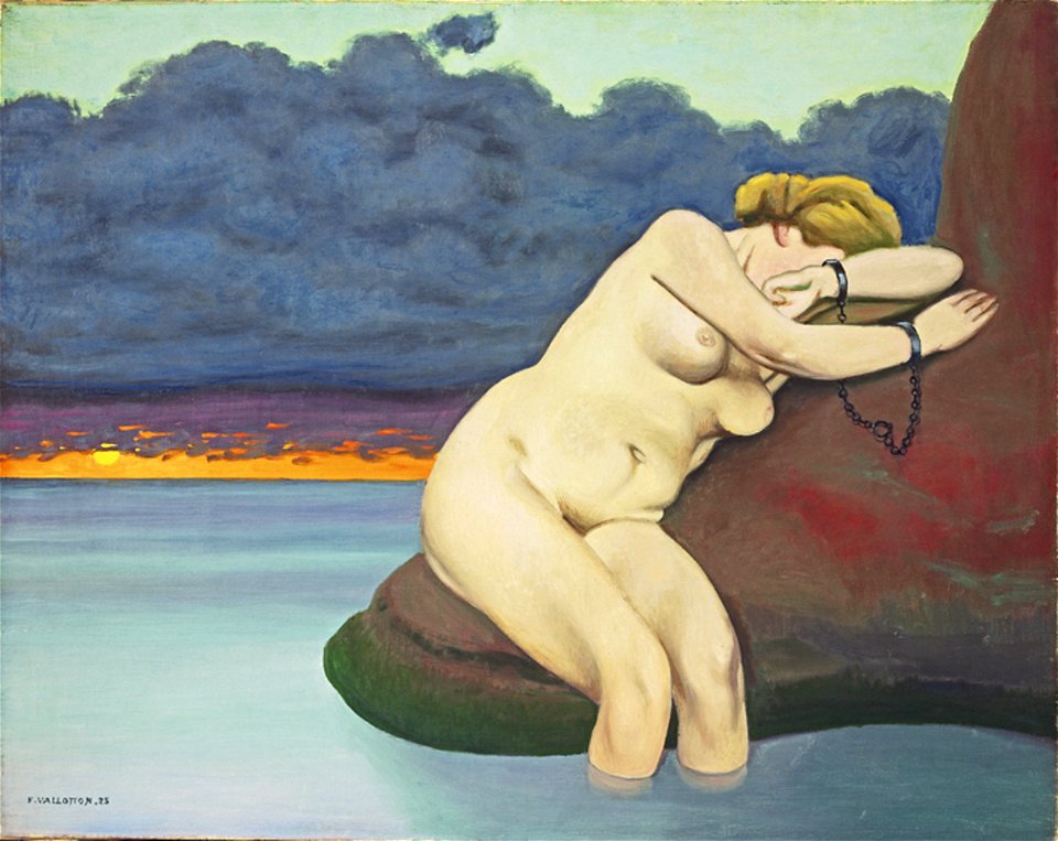 Vallotton - Andromède enchaînée, 1925, BA 2001-0027