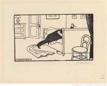 Vallotton - L'assassinat, btv1b6951667s