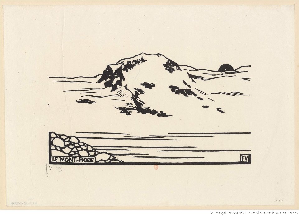 Vallotton - Le Mont-Rose, btv1b6951658t