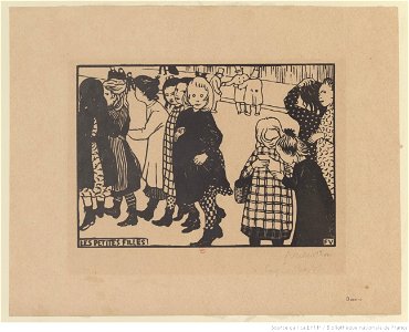 Vallotton - Les petites filles, btv1b6951683w