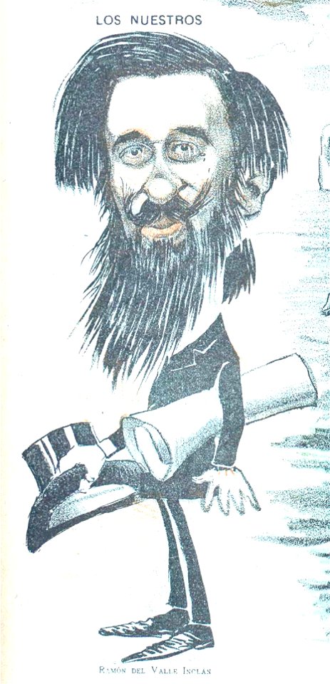 Valle-Inclán, Don Quijote, 18 de julio de 1902 (cropped)