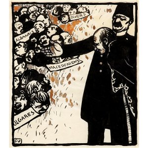 Vallotton - Les réformes en Turquie. -Monsieur l'ambassadeur se rendra compte, et verra que nous ne faisons pas de différences., lot.228