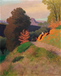 Vallotton - Environs de Cagnes le soir, 6247940