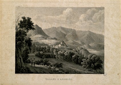 Vallée d'Argelès (5° liv., pl. 12) - Fonds Ancely - B315556101 A FROSSARD 1 054