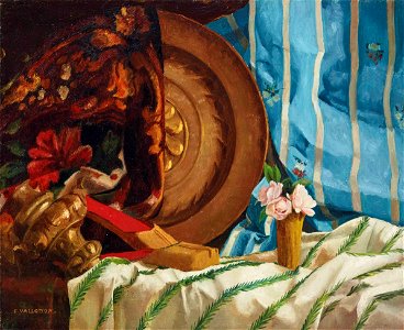 Vallotton - Nature morte au plat d'étain, um 1887, 6000488