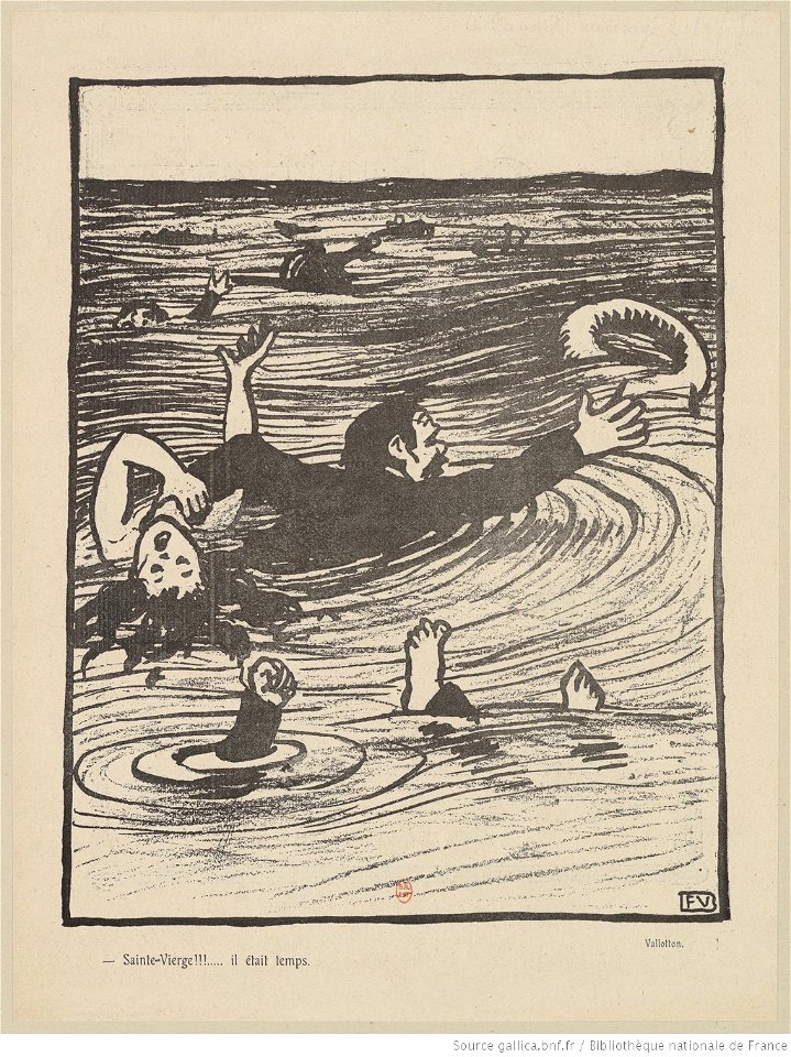 Vallotton - Canard sauvage. 27 juin 1903, btv1b6951817k