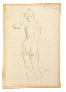 Vallotton - Nu de dos, 6222635