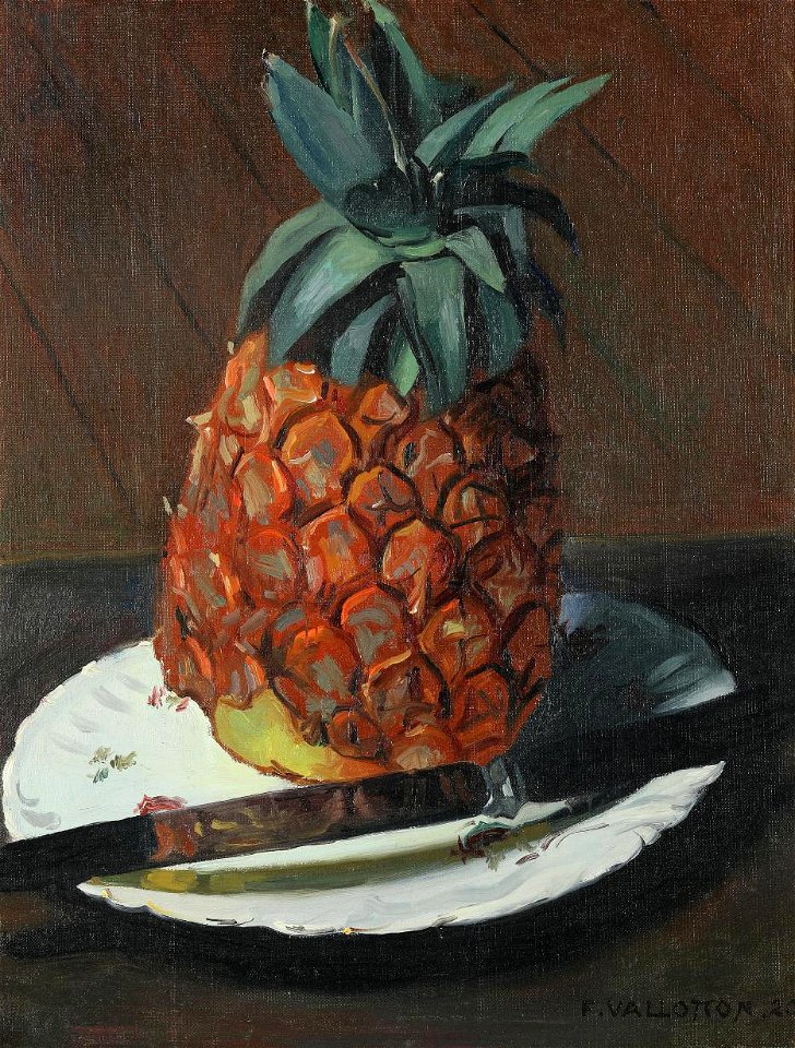 Vallotton - Ananas, 1923, 36
