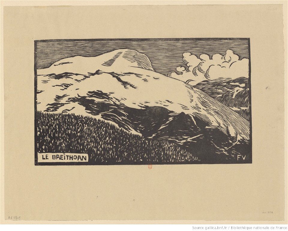 Vallotton - Le Breithorn, btv1b69516471