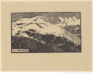 Vallotton - Le Breithorn, btv1b69516471