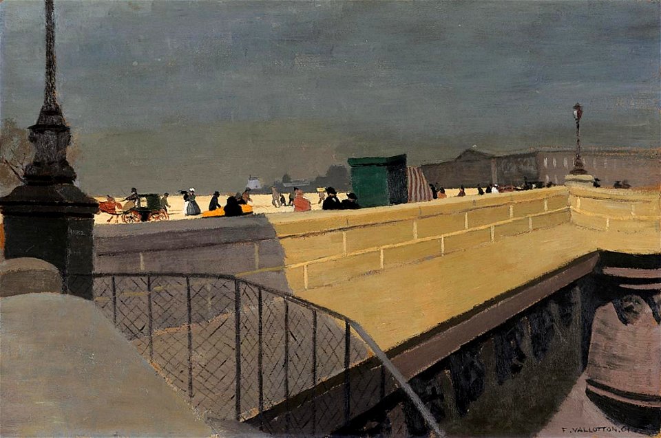 Vallotton - Le Pont Neuf, 1901, KV 388