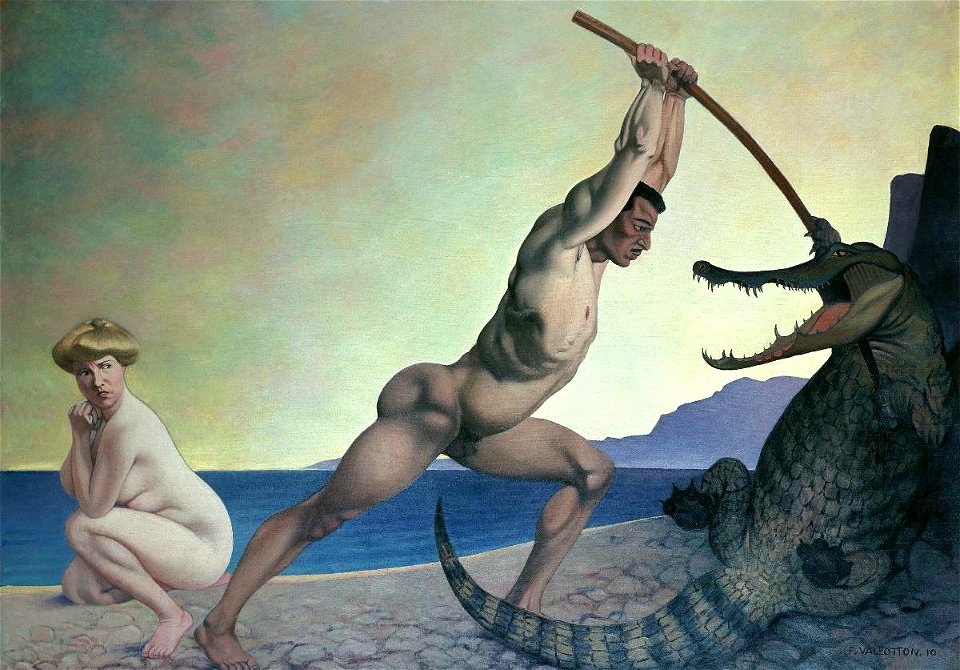 Vallotton - Persée tuant le dragon, 1910, 1974-0012