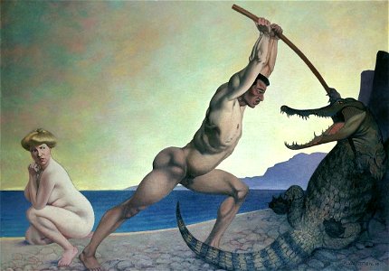 Vallotton - Persée tuant le dragon, 1910, 1974-0012