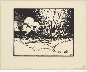 Vallotton - La tranchée (C'est la Guerre. I), btv1b6951739t
