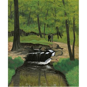 Vallotton - BOIS DE BOULOGNE, 1921, lot.38
