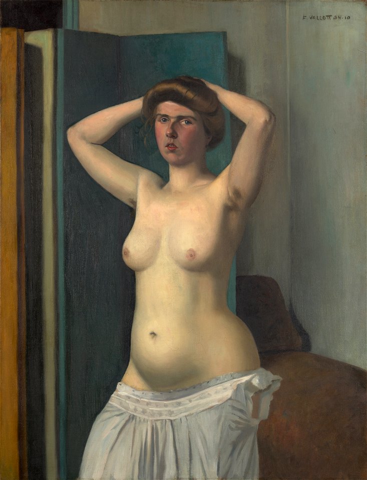 Vallotton - Le Modèle, 1910, 1982