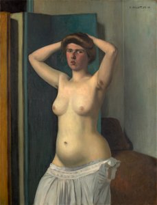 Vallotton - Le Modèle, 1910, 1982