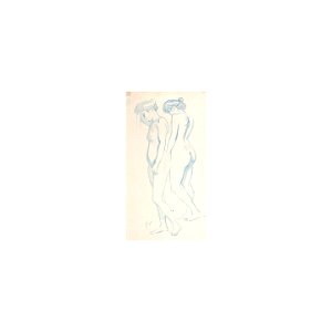 Vallotton - DEUX NUS DÉBOUT, lot.28