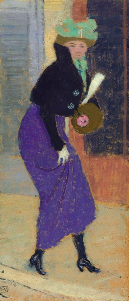 Vallotton - Femme au manchon, 6059249