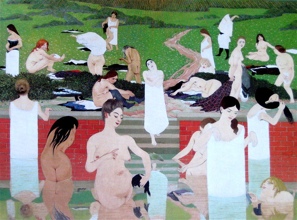 Vallotton Das Bad Sommerabend 1892