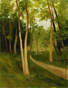 Vallotton - CHEMIN AU BOIS DE BOULOGNE, lot.29