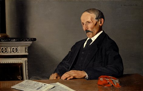 Vallotton - Le vieux concierge, 1893, G 1968.13