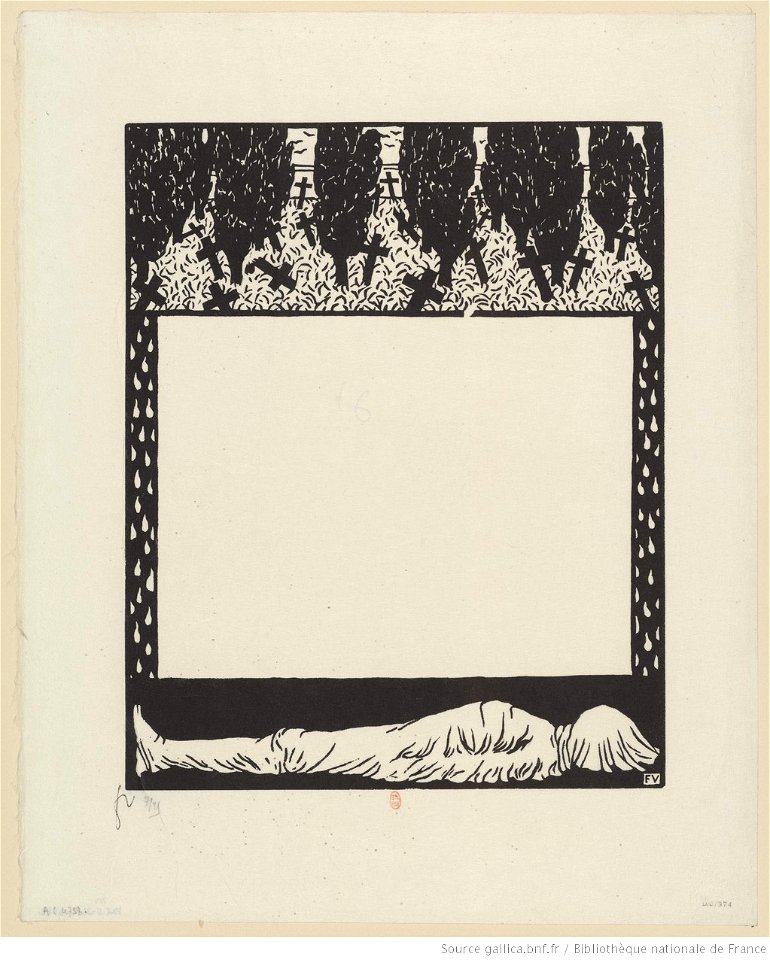 Vallotton - Lettre de faire-part, btv1b69517266