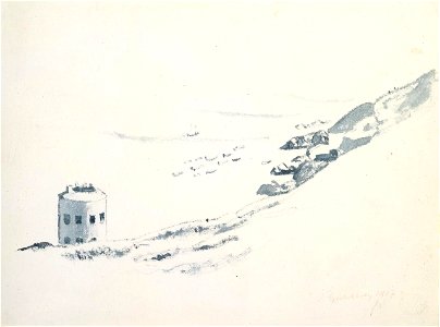 Vallotton - Une tour Martello à Guernesey, 1907