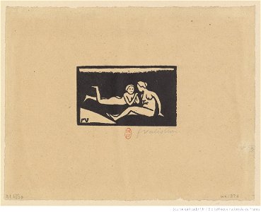 Vallotton - Baigneuses étendues sur l'herbe Les petites baigneuses. III, btv1b6951673h