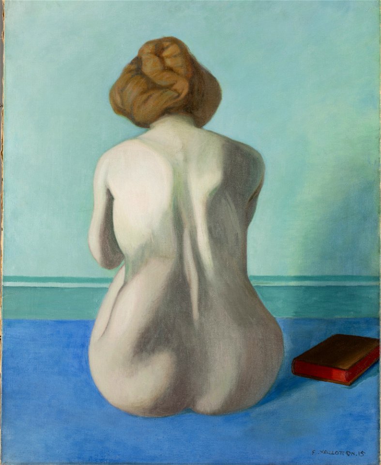 Vallotton - Femme assise de dos, 1915, Inv.-Nr. KGL.2016279.x