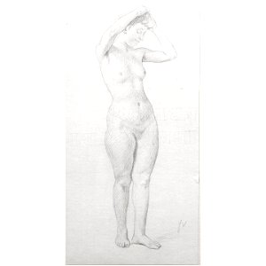 Vallotton - FEMME DEBOUT, lot.79