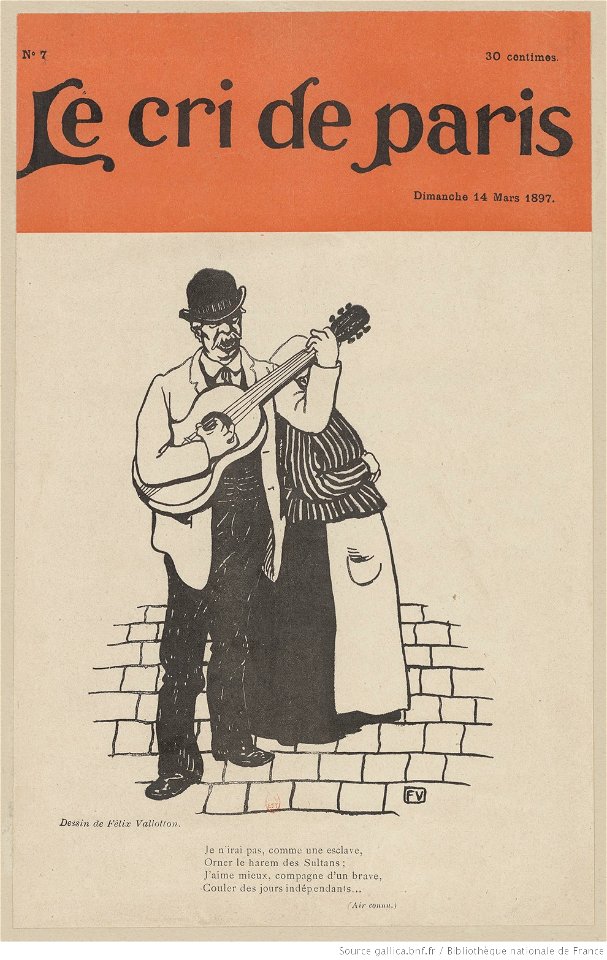 Vallotton - Le cri de Paris. Dimanche 14 mars 1897, btv1b6951754h
