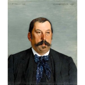 Vallotton - MONSIEUR REVERCHON, 1890, lot.26