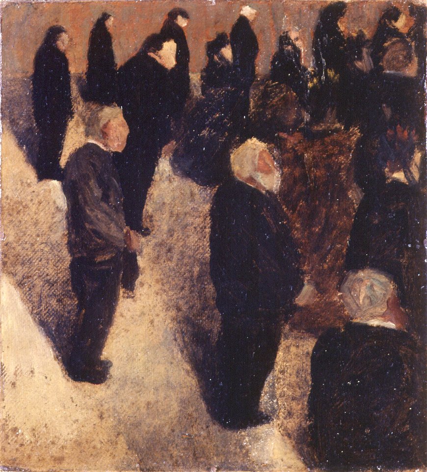 Vallotton - Enterrement, Bretagne, 1895, 2002.1.179