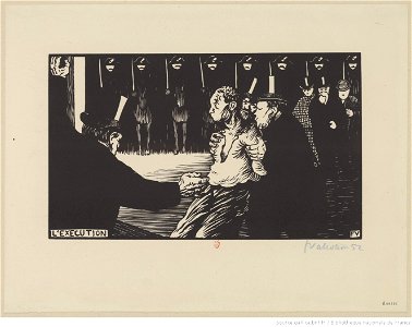 Vallotton - L'exécution, btv1b69516953