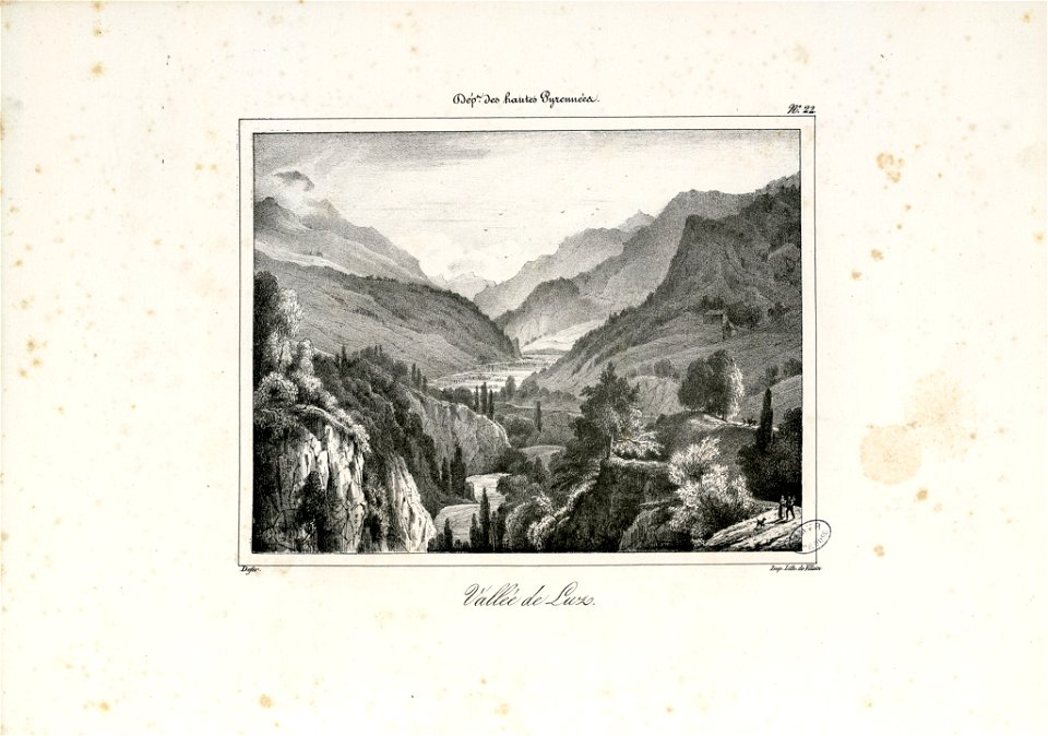 Vallée de Luz (Hautes Pyrénées) - Fonds Ancely - B315556101 A DEFER 025