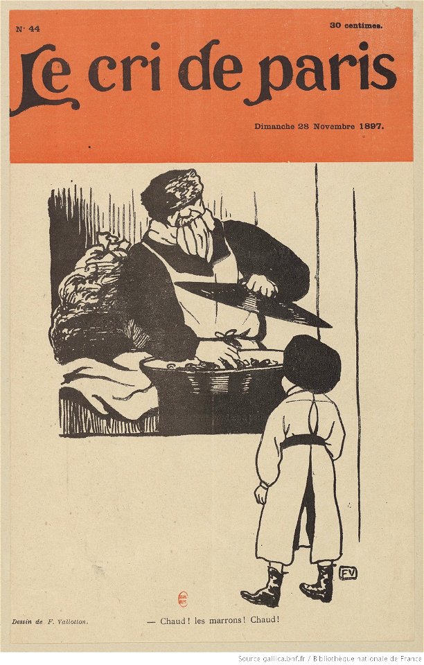 Vallotton - Le cri de Paris. Dimanche 28 novembre 1897, btv1b6951764w