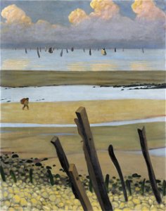 Vallotton - Marée basse à Villerville, 1922, 5089622