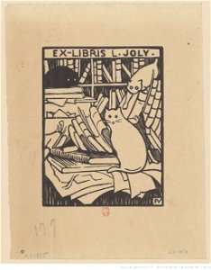 Vallotton - Ex-libris L. Joly, btv1b69516686